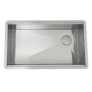 32 Inch Undermount Kitchen Sink Stainless Steel Sink 16 Gauge Single Bowl Kitchen Sinks