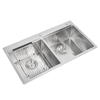 8850 Drop In Double Bowl Handmade Workstation Kitchen Sink