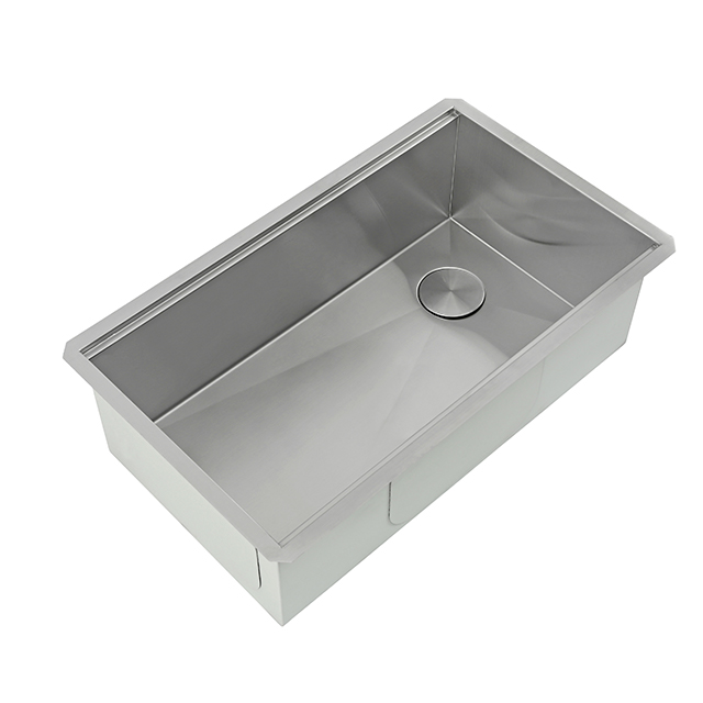 32 Inch Undermount Kitchen Sink Stainless Steel Sink 16 Gauge Single Bowl Kitchen Sinks